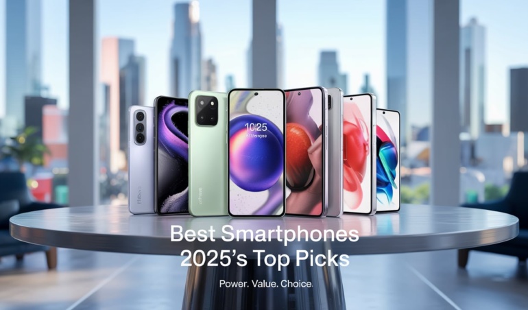 Best Smartphones of 2025 So Far – Flagships, Mid-Range & Budget Picks