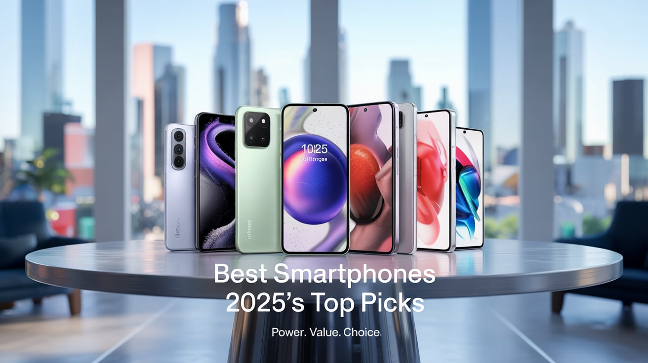 Best Smartphones of 2025 So Far – Flagships, Mid-Range & Budget Picks